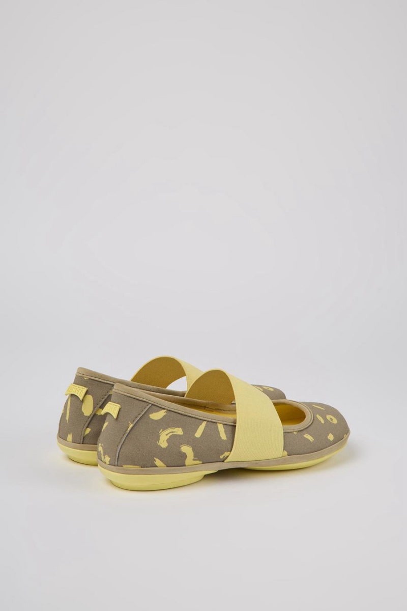 Zapatillas Camper Right Textil Nubuck Mujer Blancas | UEVAY-6508
