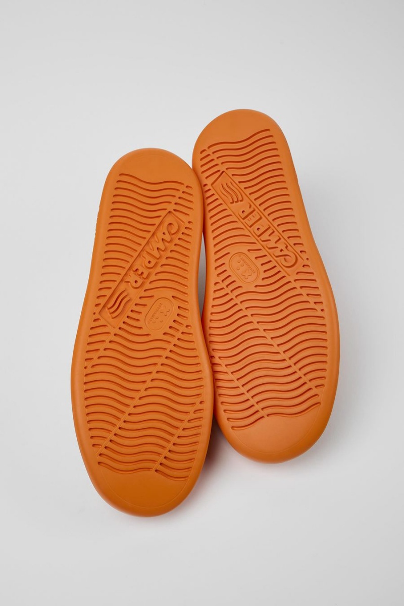 Zapatillas Camper Runner Cuero Hombre Marrones | XBCYA-2301