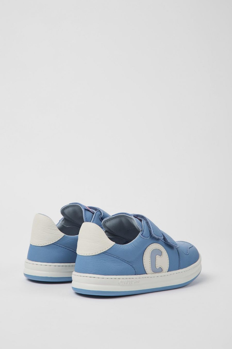 Zapatillas Camper Runner Cuero Niña Azules | RSIAG-3179