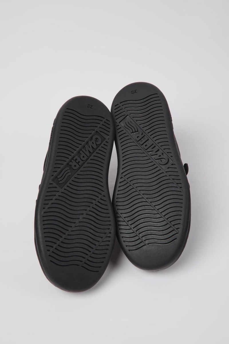 Zapatillas Camper Runner Cuero Textil Niña Negras | GDKQA-5310