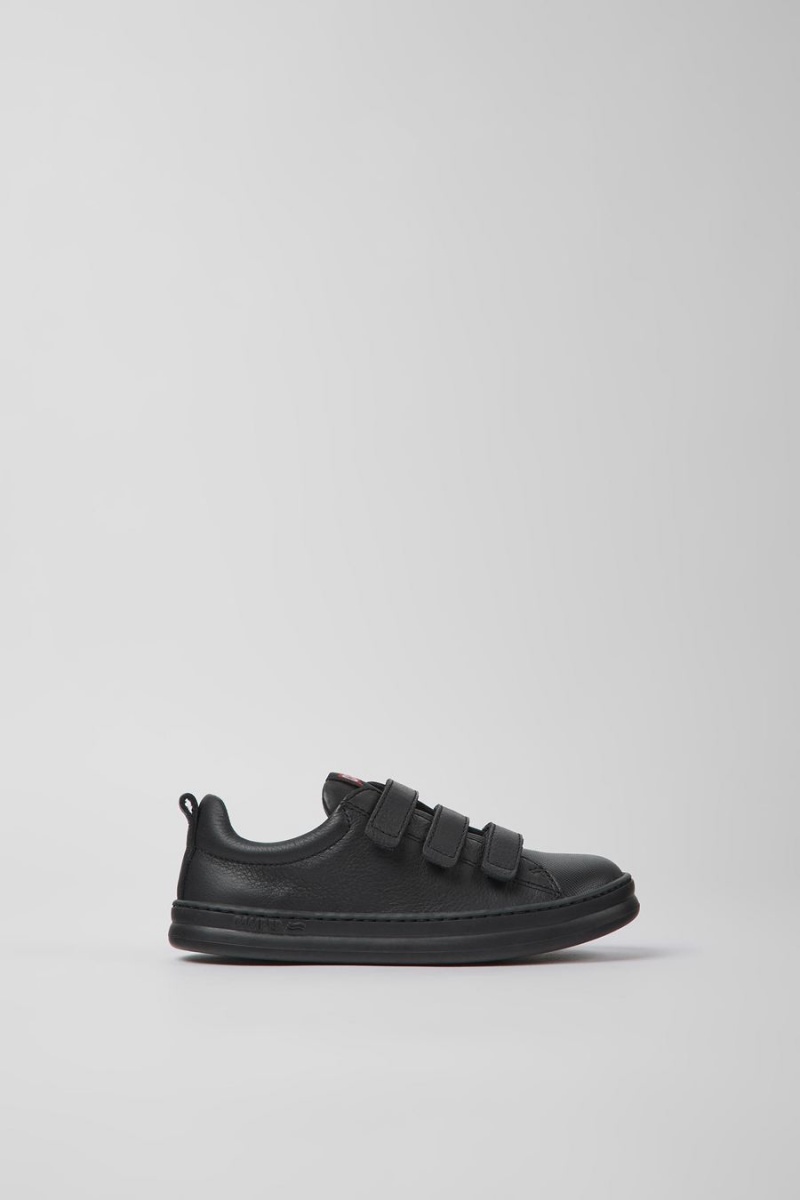 Zapatillas Camper Runner Cuero Textil Niña Negras | GDKQA-5310