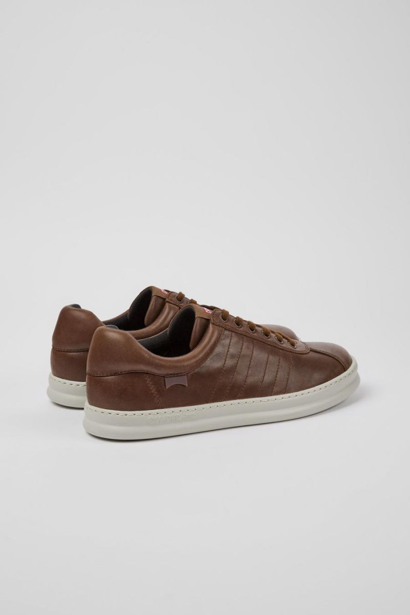 Zapatillas Camper Runner Hombre Marrones | JYVHB-9086