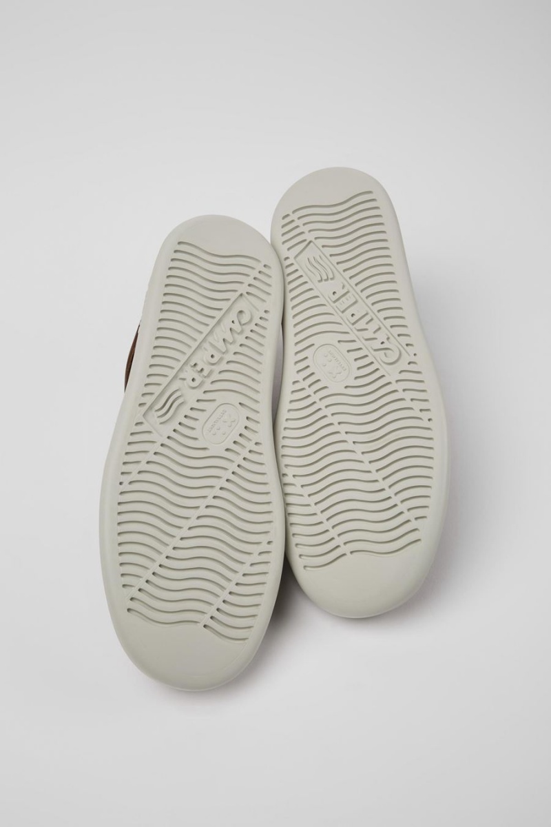 Zapatillas Camper Runner Hombre Marrones | JYVHB-9086