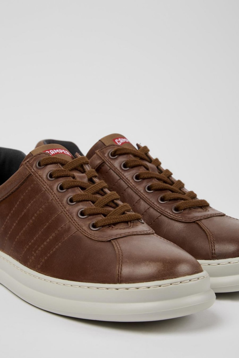 Zapatillas Camper Runner Hombre Marrones | JYVHB-9086