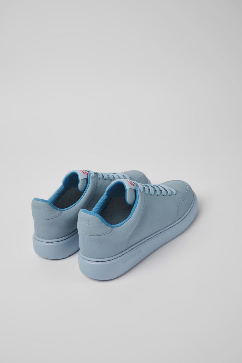 Zapatillas Camper Runner K21 Cuero Mujer Azules | THQRK-7503