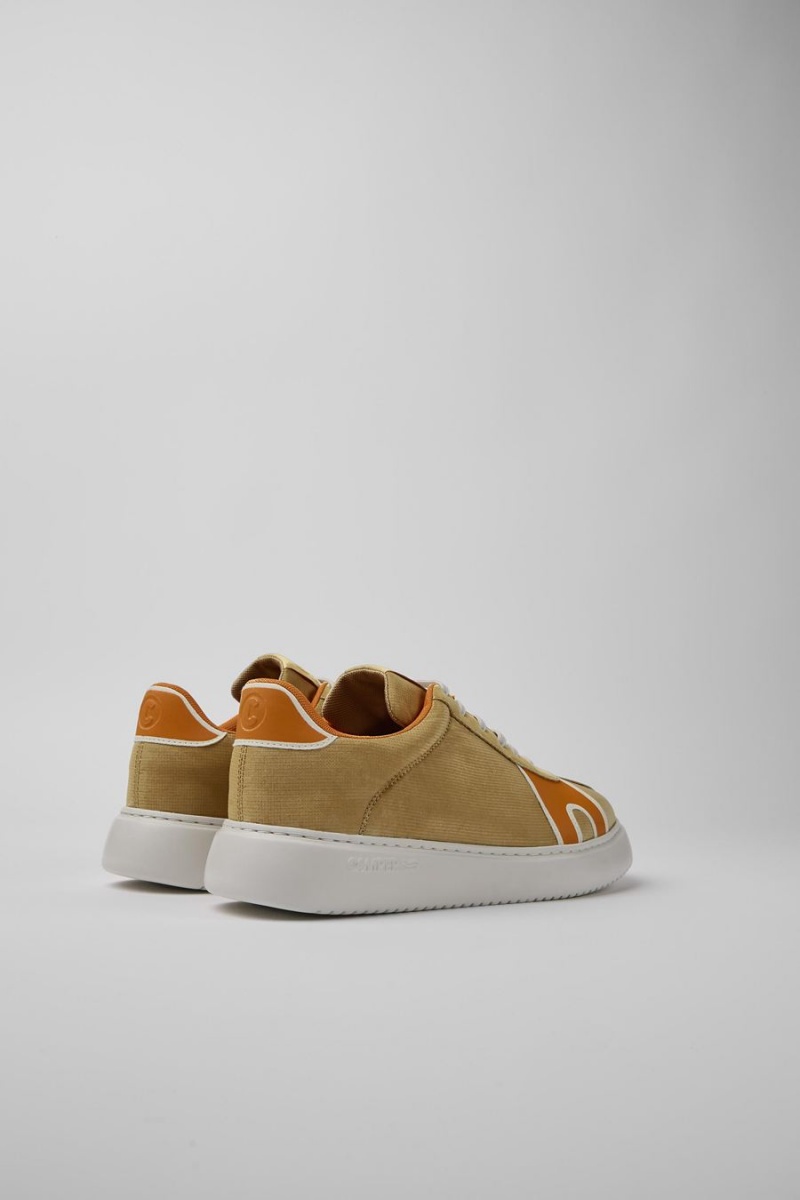 Zapatillas Camper Runner K21 Hombre Amarillo | EPQST-3802