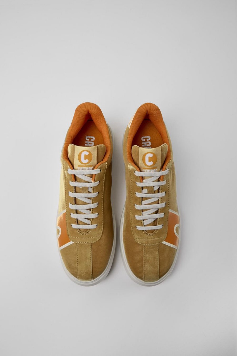 Zapatillas Camper Runner K21 Hombre Amarillo | EPQST-3802