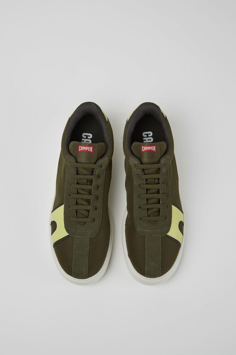Zapatillas Camper Runner K21 Hombre Verde | VIJYG-4938