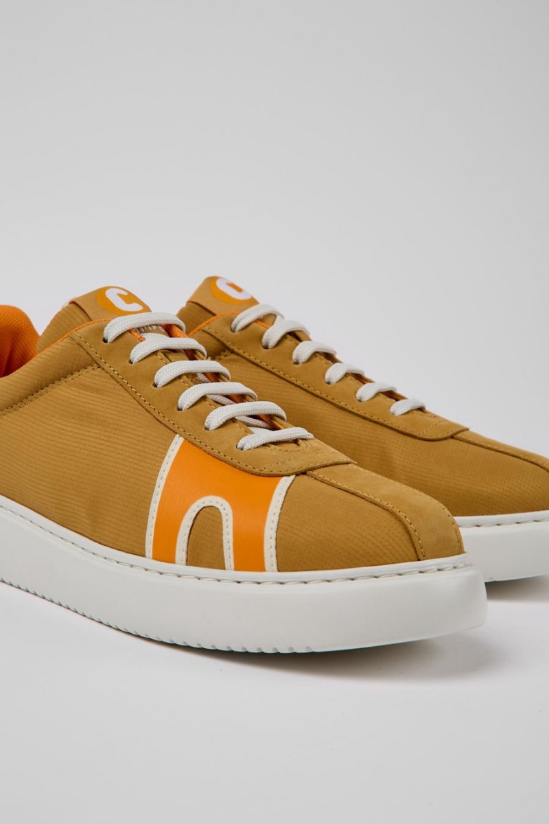 Zapatillas Camper Runner K21 Mujer Beige | XJBQW-7529