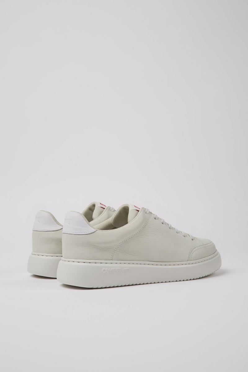 Zapatillas Camper Runner K21 Non-dyed Cuero Hombre Blancas | OPGLE-9670