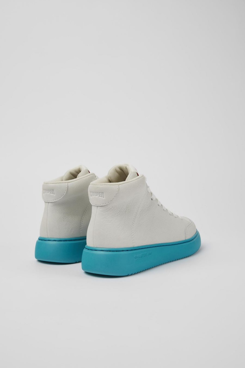 Zapatillas Camper Runner K21 Nondyed Cuero Mujer Blancas | DRPEB-6194