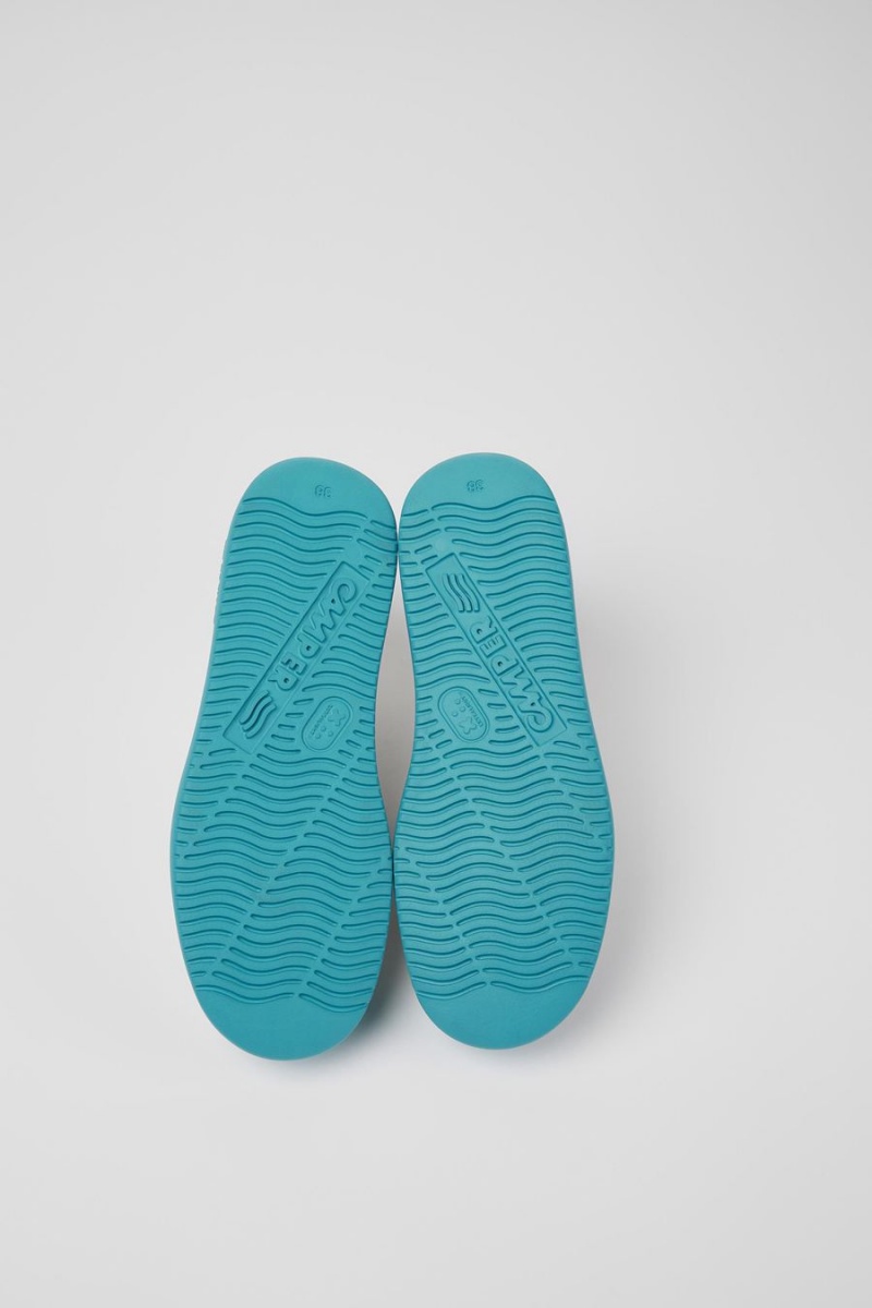 Zapatillas Camper Runner K21 Nondyed Cuero Mujer Blancas | DRPEB-6194