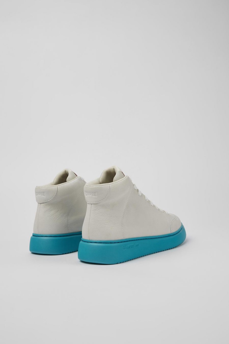 Zapatillas Camper Runner K21 Non-dyed Cuero Hombre Blancas | UDXCG-1364