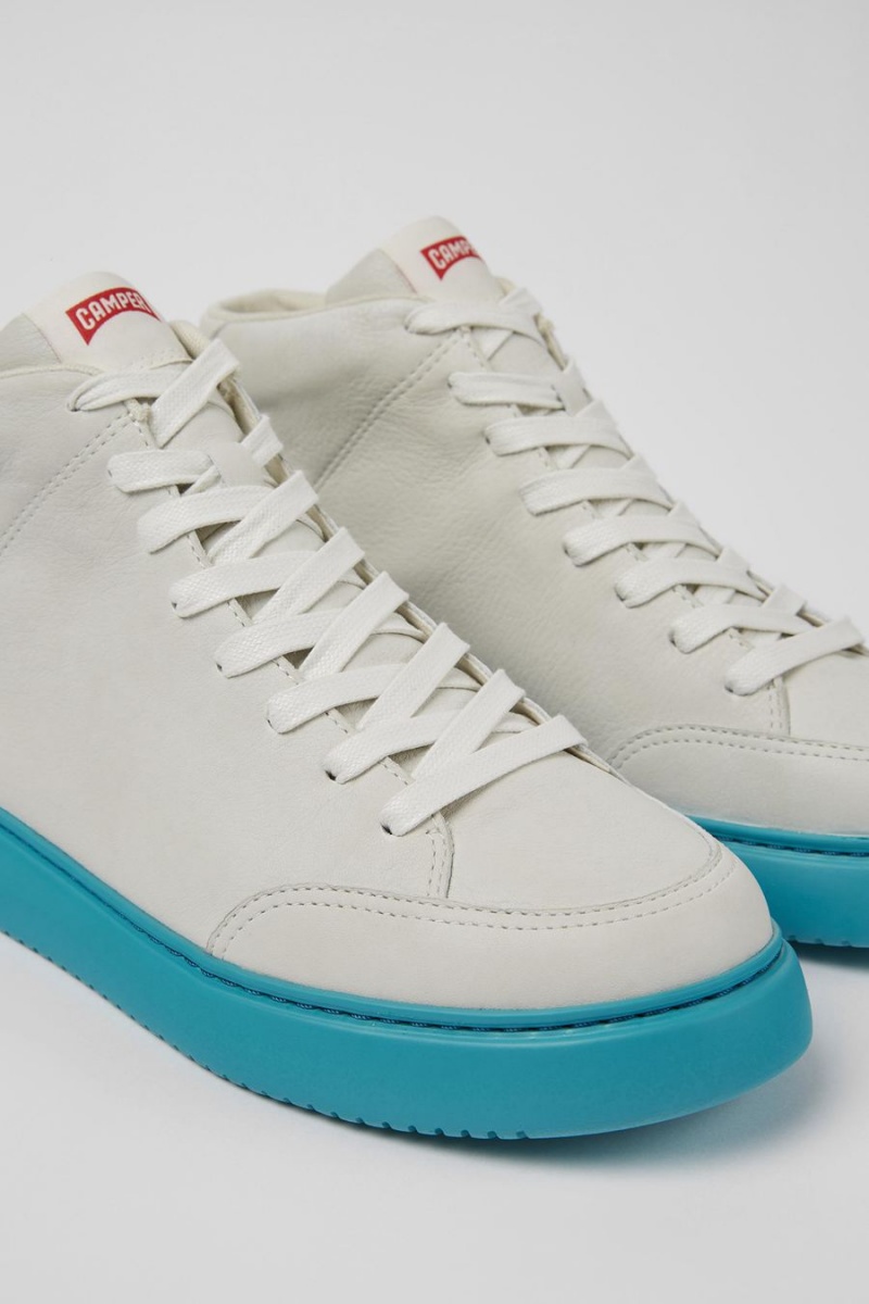 Zapatillas Camper Runner K21 Non-dyed Cuero Hombre Blancas | UDXCG-1364