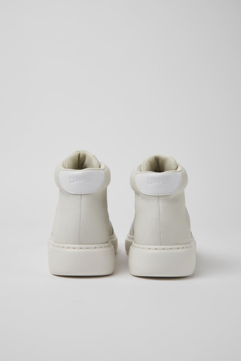 Zapatillas Camper Runner K21 Nondyed Cuero Mujer Blancas | RDKEY-8510