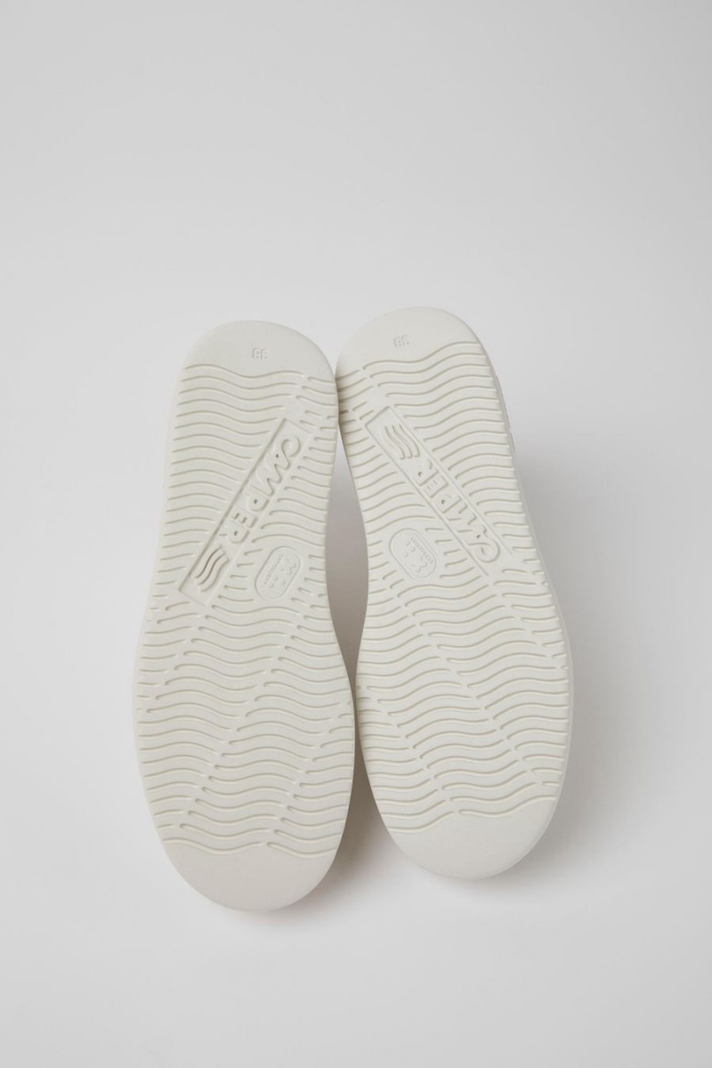 Zapatillas Camper Runner K21 Nondyed Cuero Mujer Blancas | RDKEY-8510