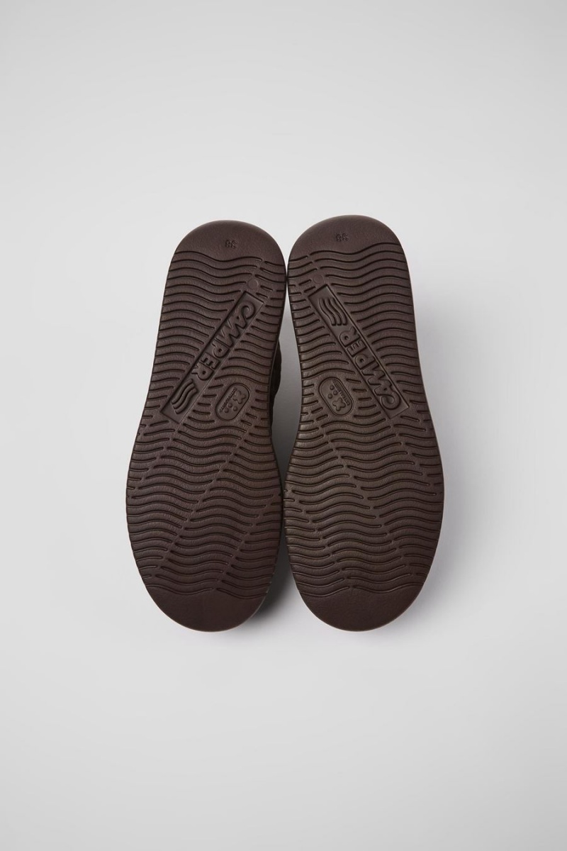 Zapatillas Camper Runner K21 Textil Mujer Burdeos | CXNDQ-4573