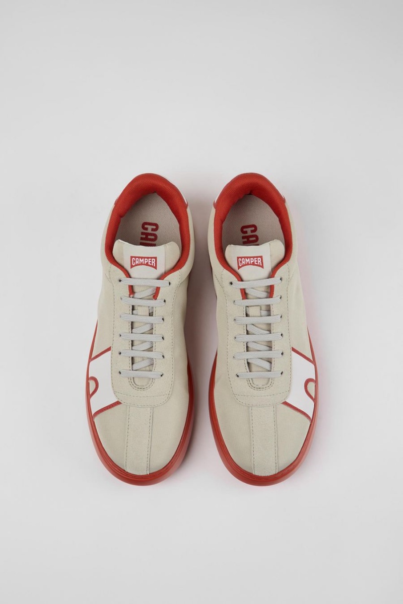 Zapatillas Camper Runner K21 Textil Nubuck Hombre Gris | HPLBR-8436
