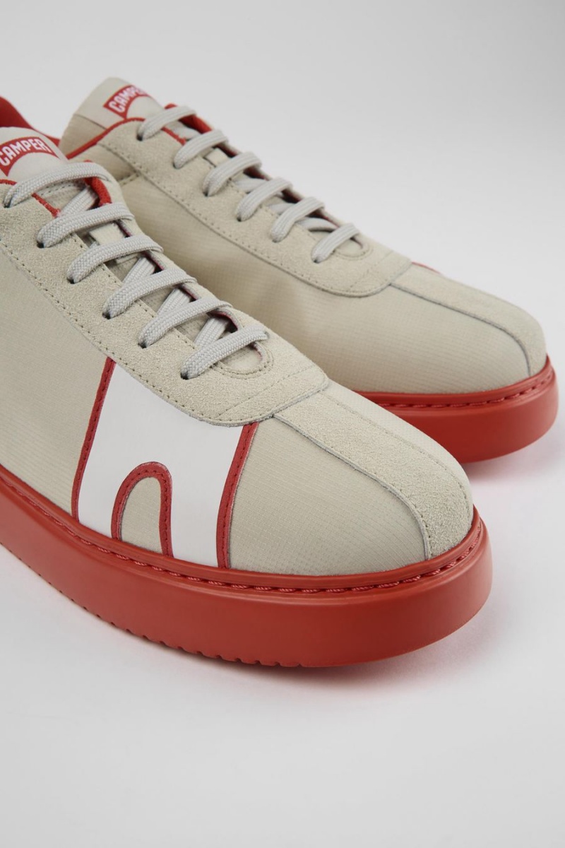 Zapatillas Camper Runner K21 Textil Nubuck Hombre Gris | HPLBR-8436