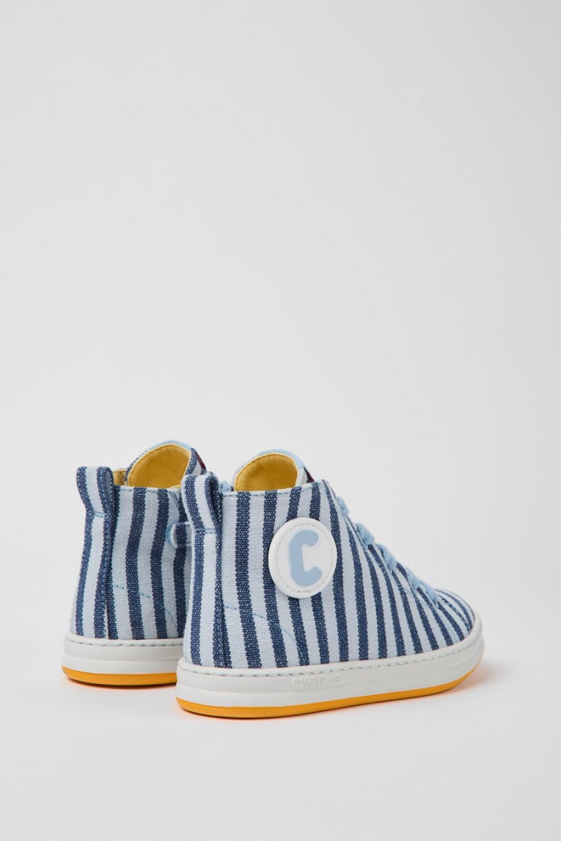Zapatillas Camper Runner Textil Niño Azules | WQXYP-9251