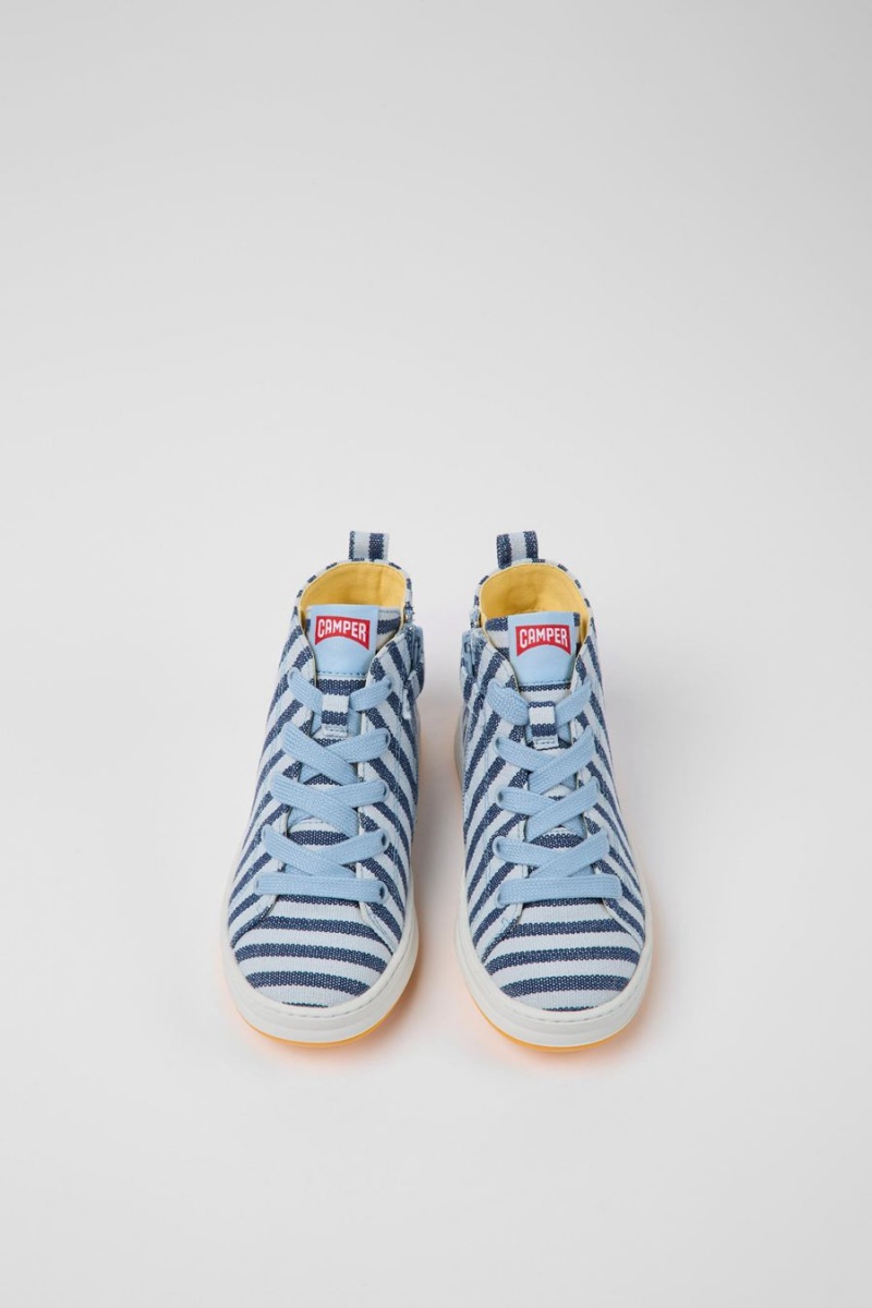 Zapatillas Camper Runner Textil Niño Azules | WQXYP-9251