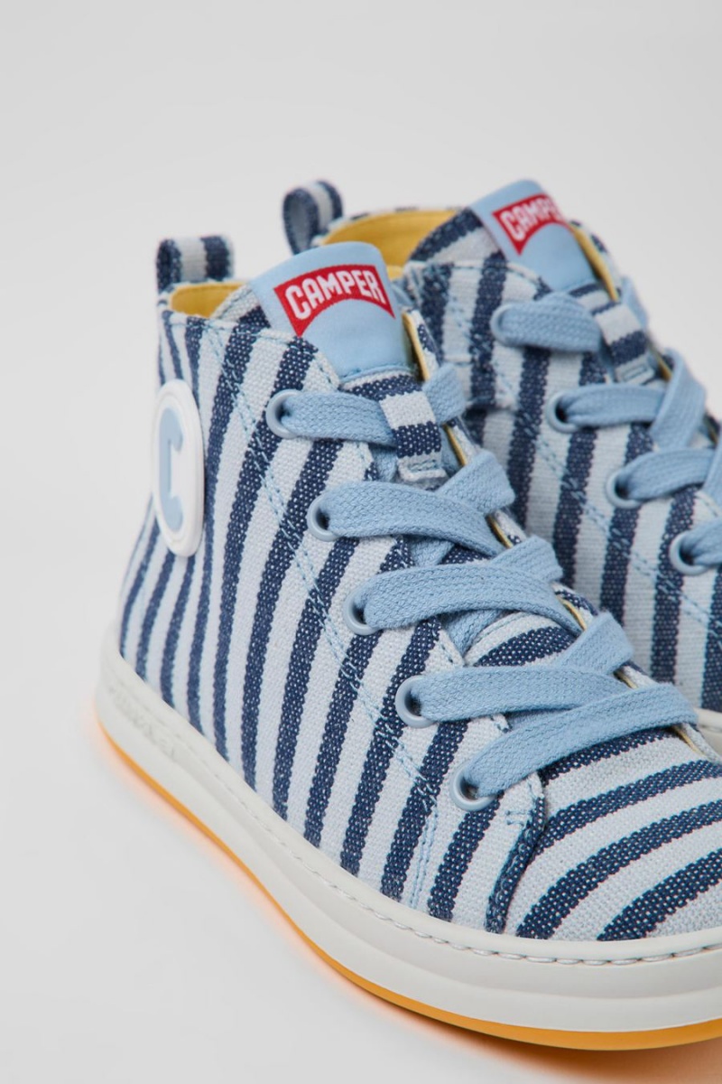 Zapatillas Camper Runner Textil Niño Azules | WQXYP-9251