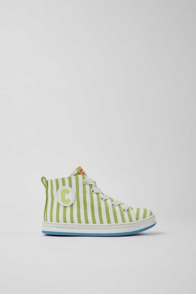 Zapatillas Camper Runner Textil Niño Verde | ENBZW-0983