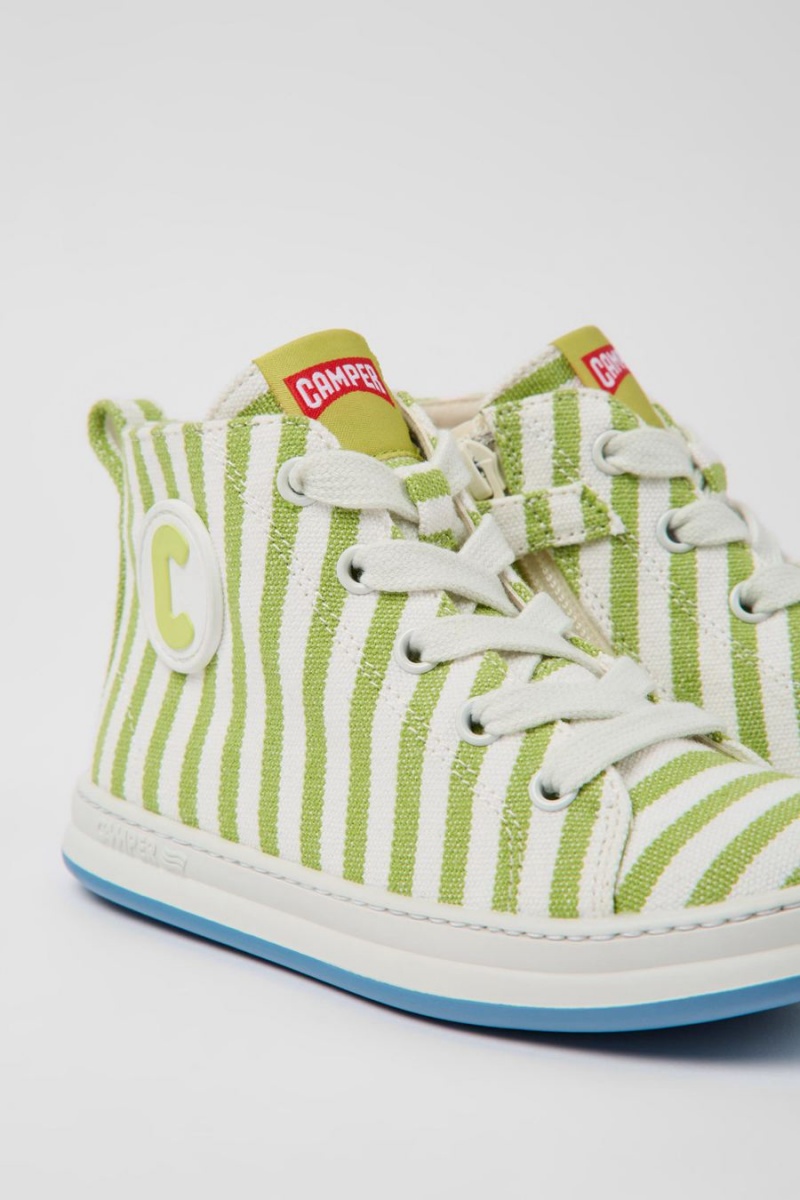 Zapatillas Camper Runner Textil Niño Verde | ENBZW-0983