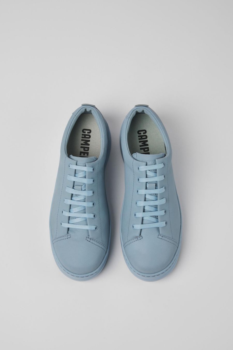 Zapatillas Camper Runner Up Cuero Mujer Azules | EMTZS-5629