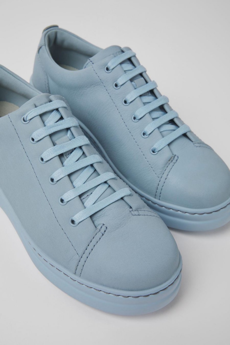 Zapatillas Camper Runner Up Cuero Mujer Azules | EMTZS-5629