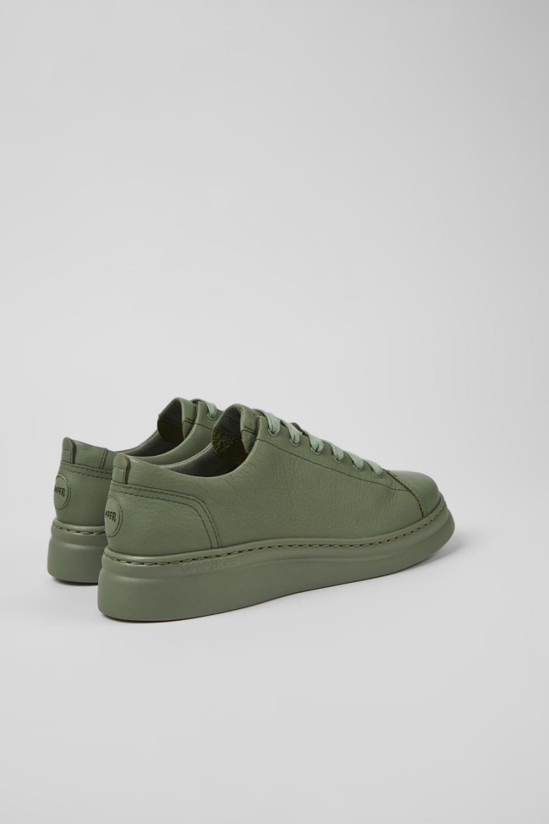 Zapatillas Camper Runner Up Cuero Mujer Verde | XBMKE-7612