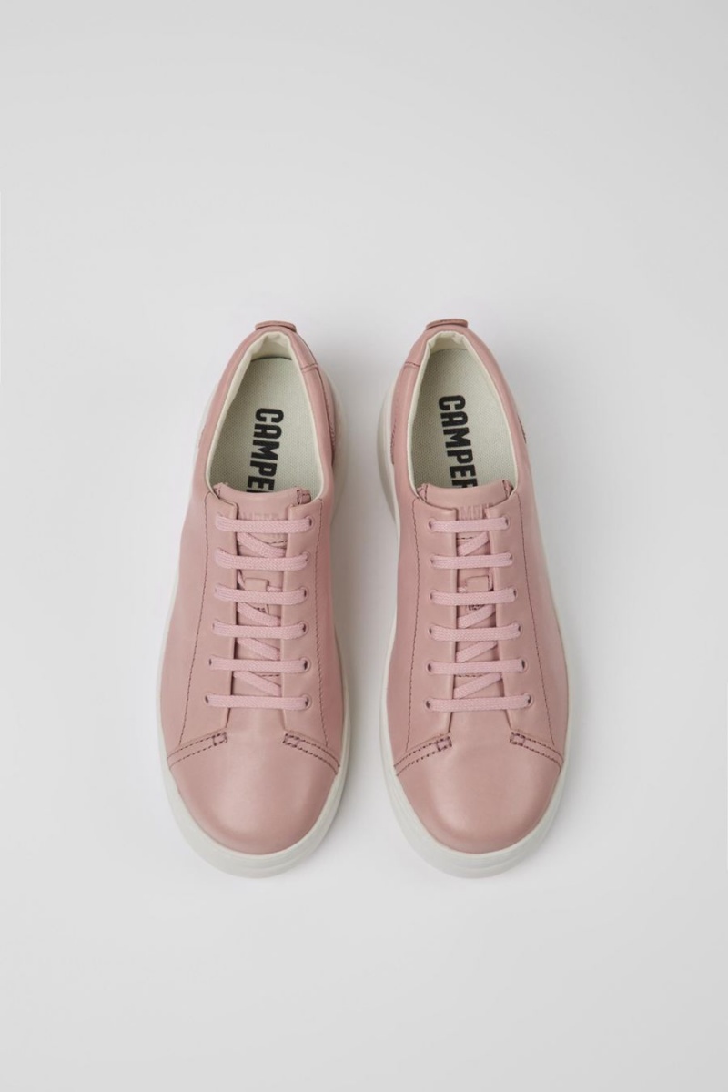 Zapatillas Camper Runner Up Cuero Mujer Rosas | RAZHD-8429