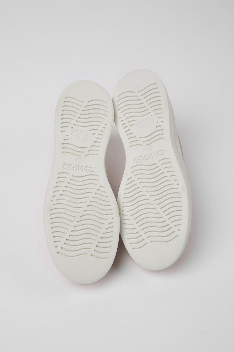 Zapatillas Camper Runner Up Cuero Mujer Rosas | RAZHD-8429