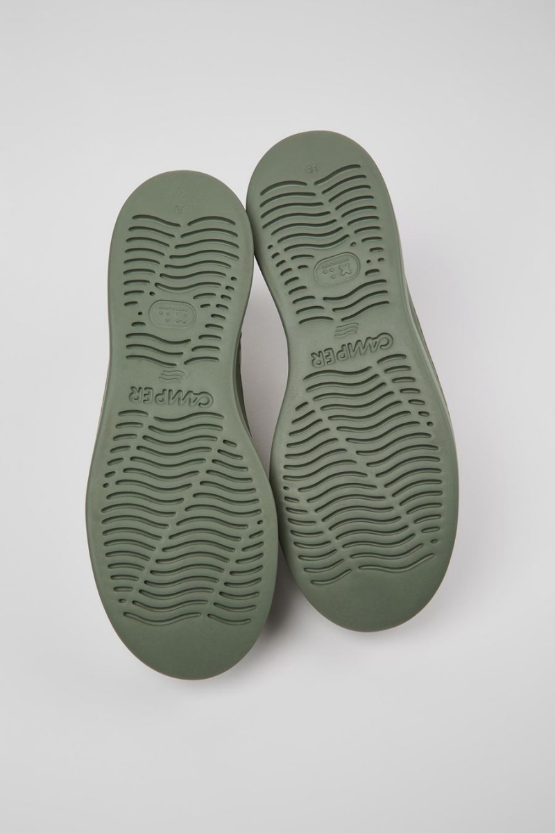 Zapatillas Camper Runner Up Nondyed Cuero Mujer Blancas | FTRQW-6892