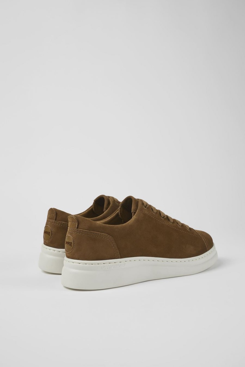 Zapatillas Camper Runner Up Nubuck Mujer Marrones | OZDWK-8264