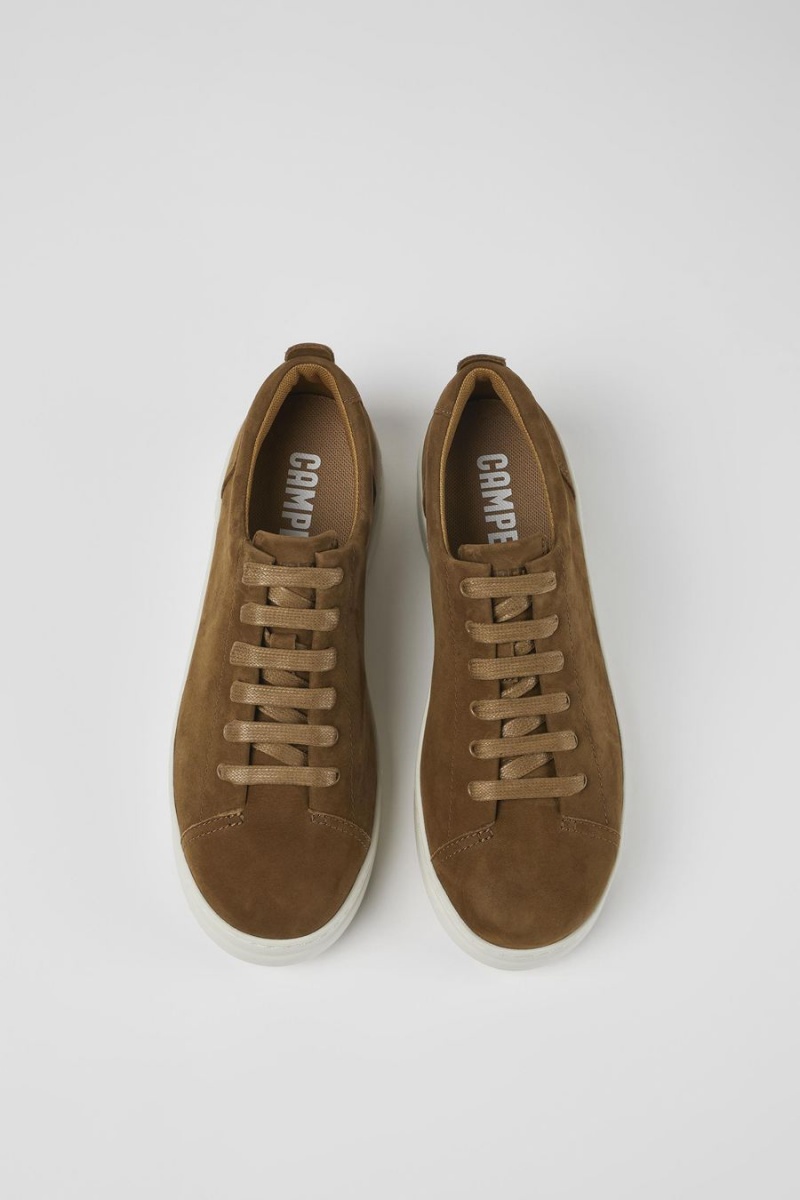 Zapatillas Camper Runner Up Nubuck Mujer Marrones | OZDWK-8264