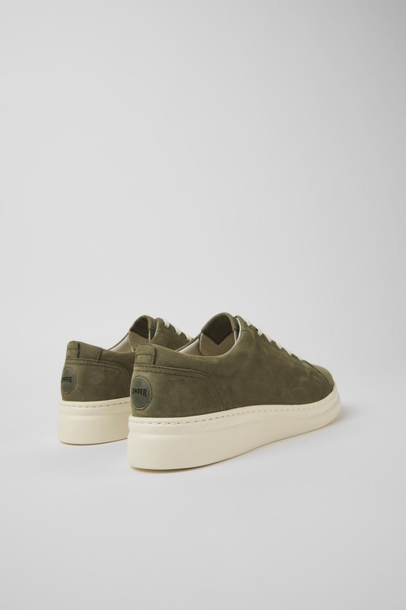 Zapatillas Camper Runner Up Nubuck Mujer Verde | PQLMG-0618