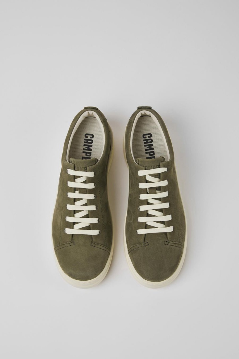 Zapatillas Camper Runner Up Nubuck Mujer Verde | PQLMG-0618