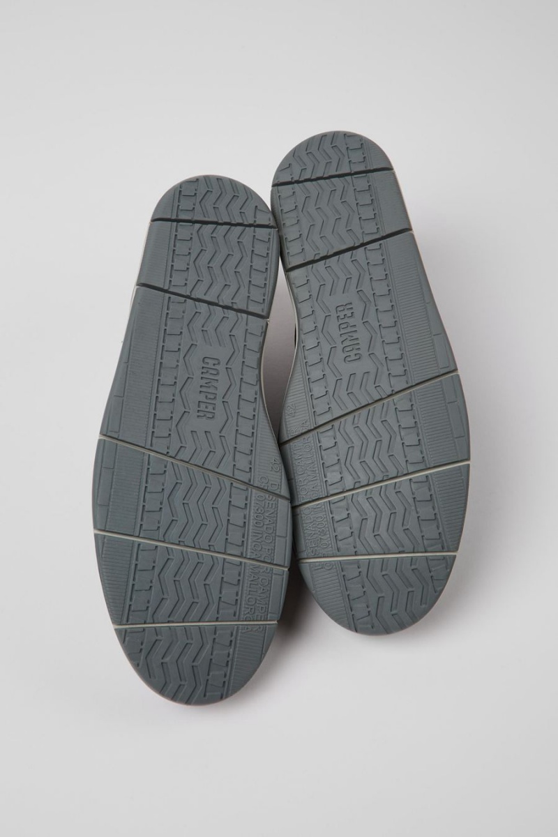 Zapatillas Camper Smith Cuero Hombre Marrones | IARET-9816