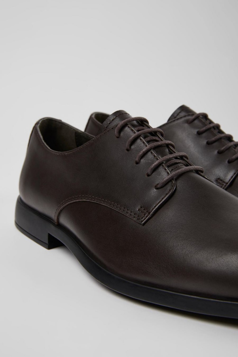 Zapatillas Camper Truman Formal Hombre Marrones | FMZVJ-2748