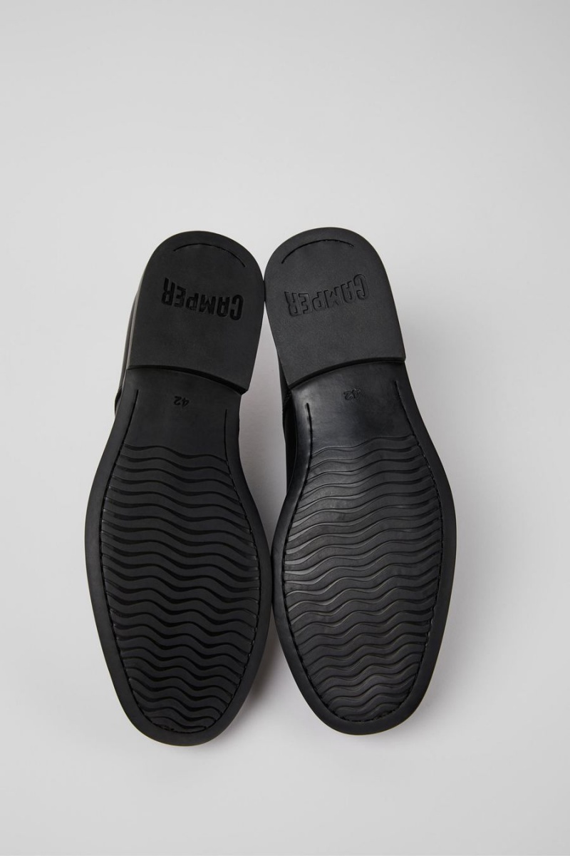 Zapatillas Camper Truman Formal Hombre Negras | XBNJM-3016