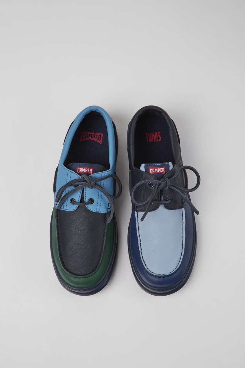 Zapatillas Camper Twins Cuero Hombre Multicolor | GCHQX-4763