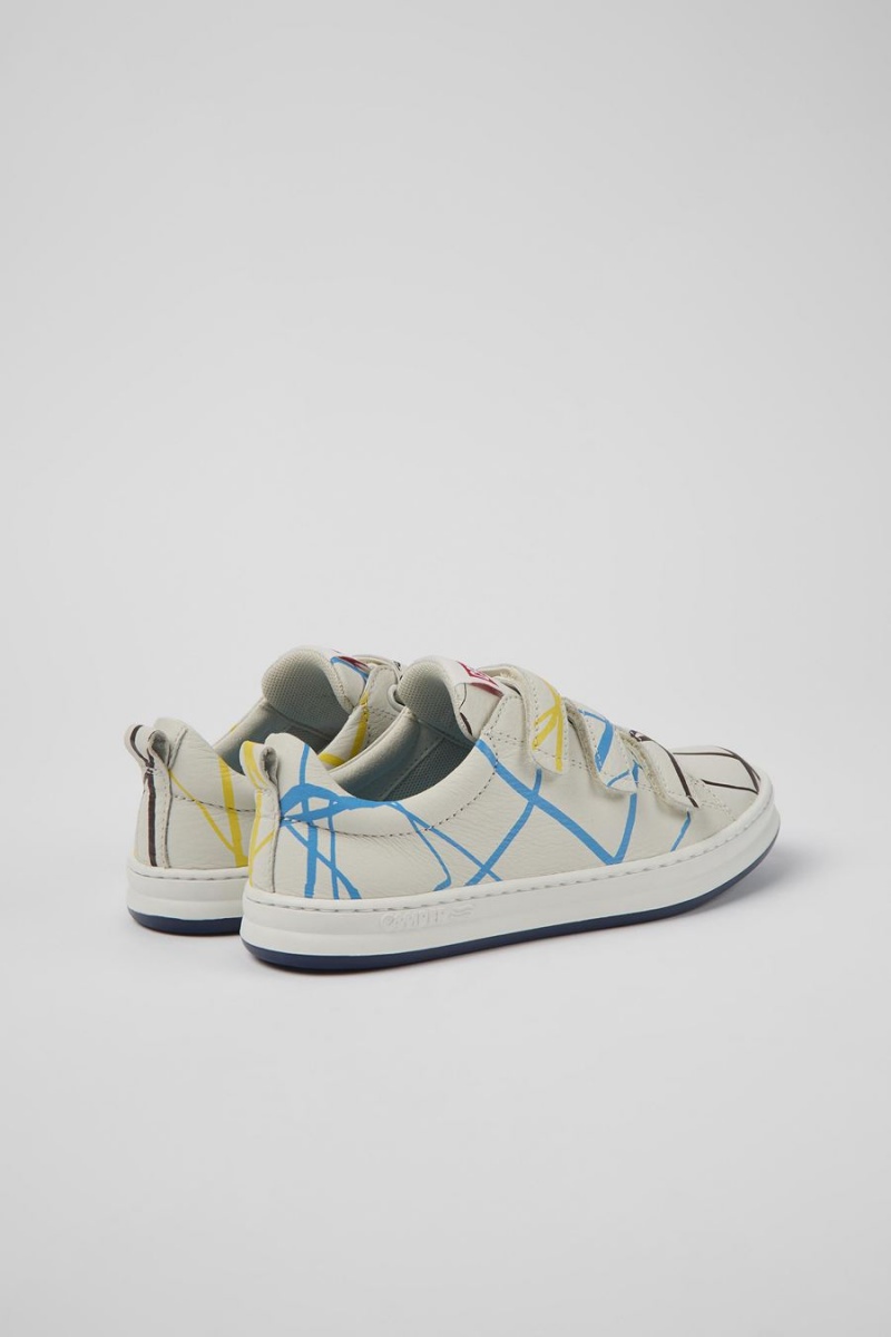 Zapatillas Camper Twins Cuero Niño Multicolor | GMVWC-9103