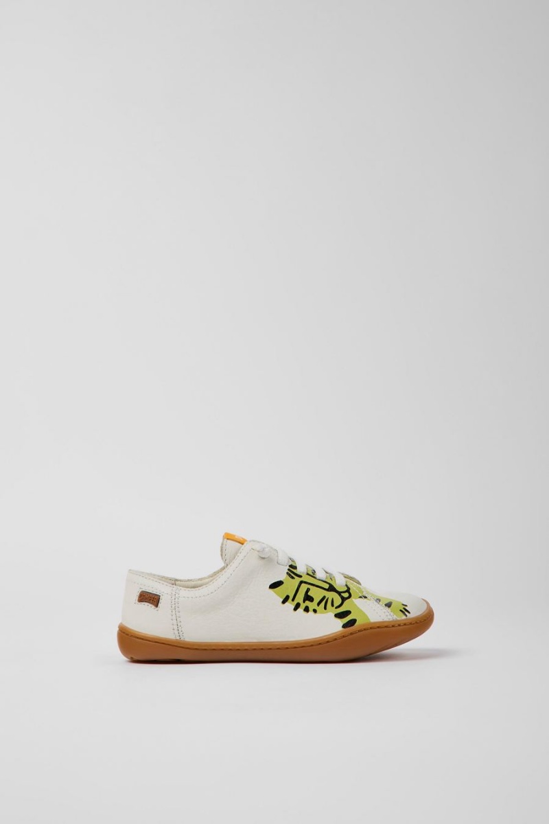 Zapatillas Camper Twins Cuero Niño Multicolor | RMGFW-6318