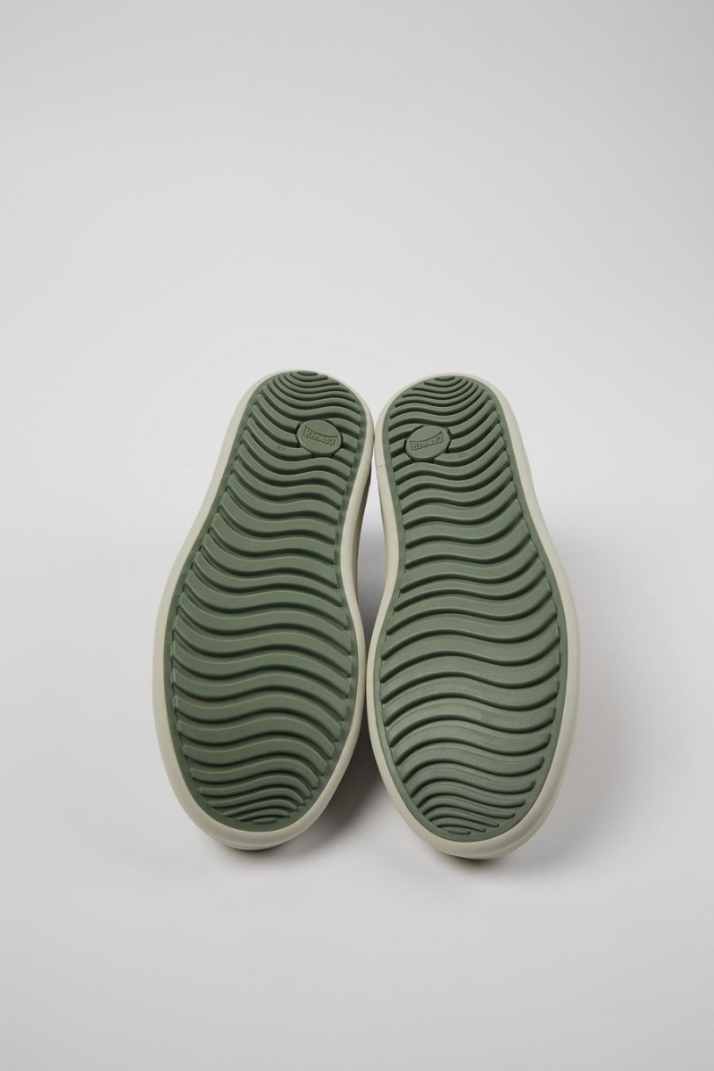 Zapatillas Camper Twins Cuero Nubuck Hombre Verde | ZGCRY-9016
