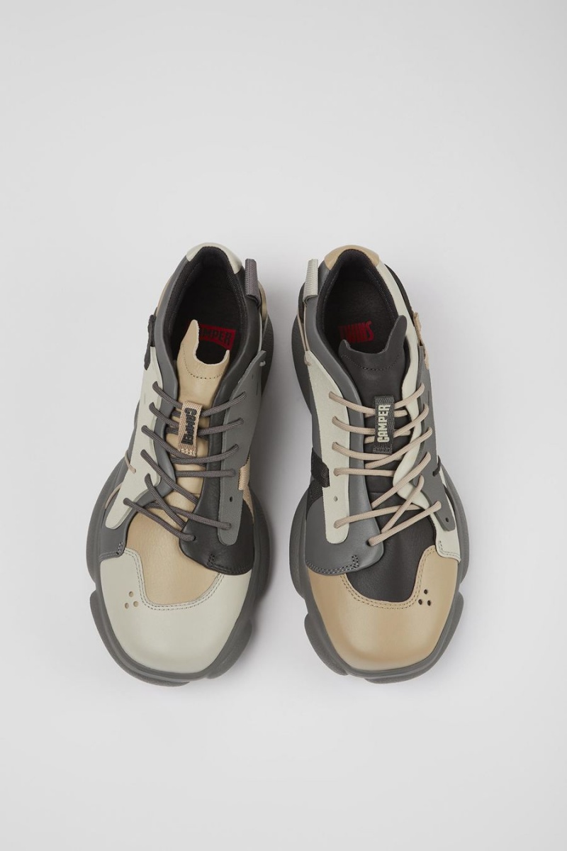 Zapatillas Camper Twins Cuero Textil Hombre Multicolor | OWSDU-4183