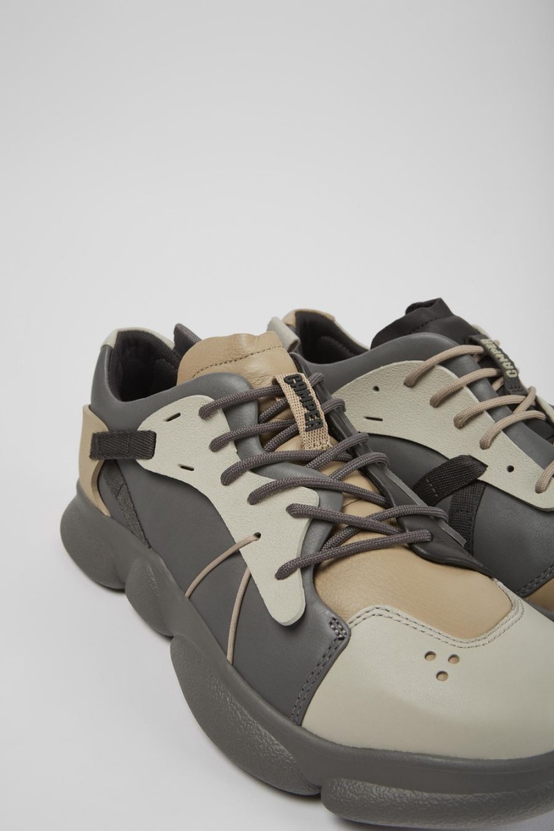 Zapatillas Camper Twins Cuero Textil Hombre Multicolor | OWSDU-4183