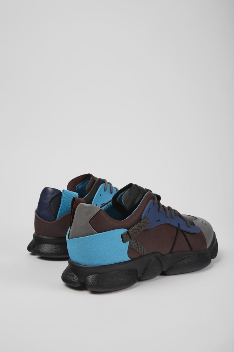 Zapatillas Camper Twins Cuero Textil Hombre Multicolor | RTYJO-3178