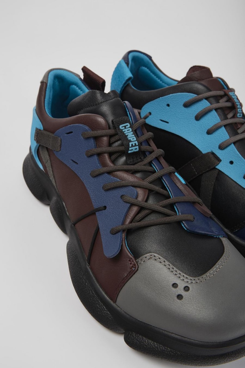 Zapatillas Camper Twins Cuero Textil Hombre Multicolor | RTYJO-3178