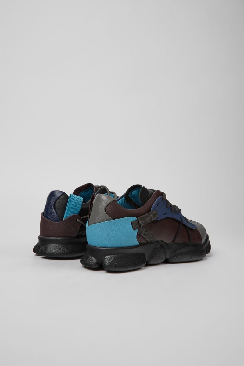 Zapatillas Camper Twins Cuero Textil Mujer Multicolor | GTLPO-2893